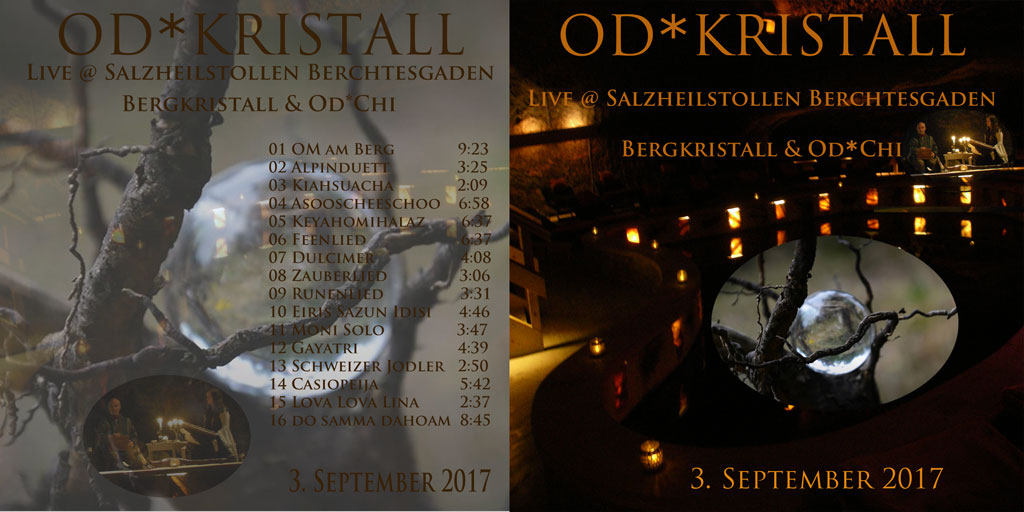 Booklet der CD Od*Kristall