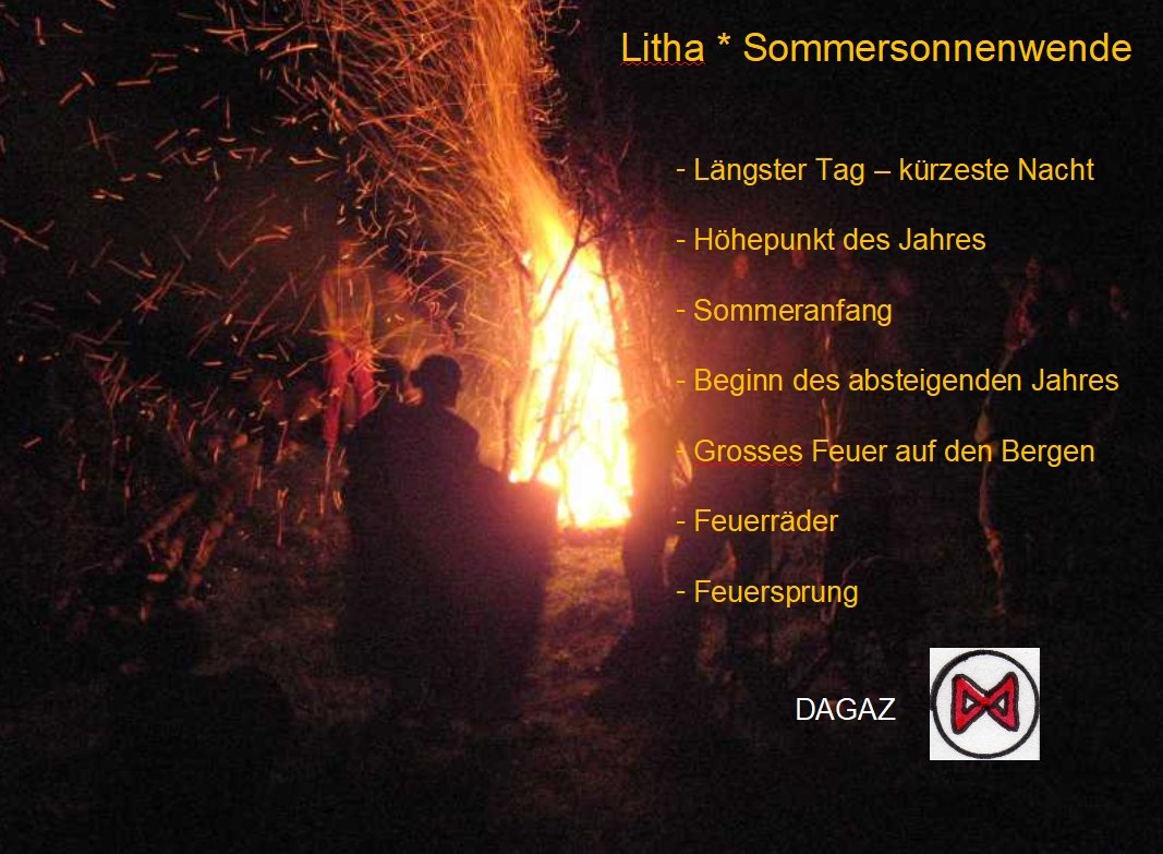 Sommersonnwendfeuer