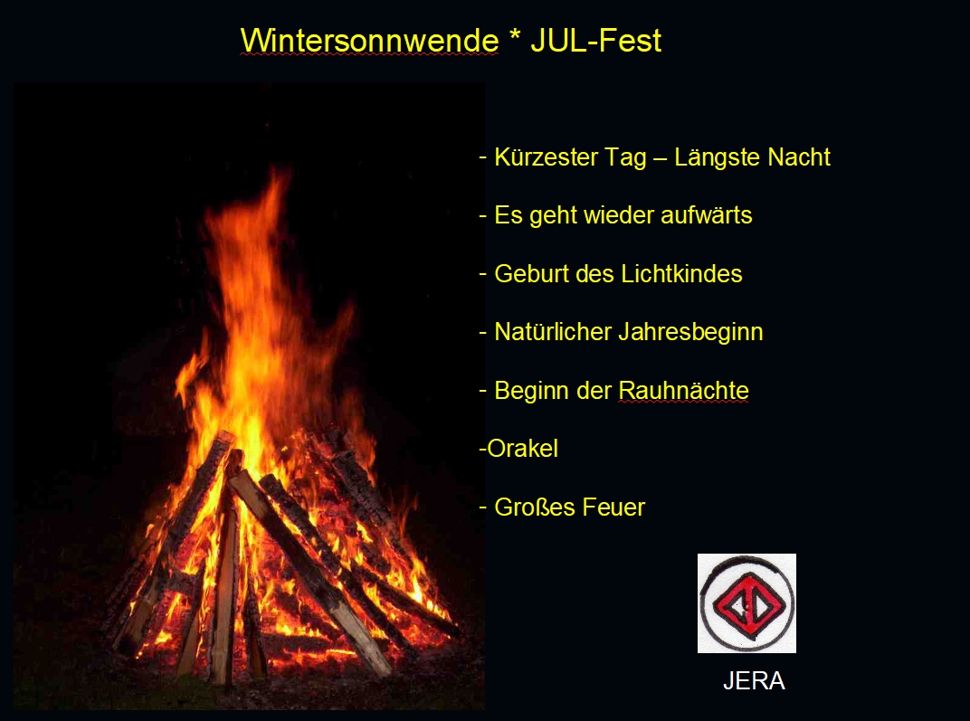 Wintersonnwendfeuer