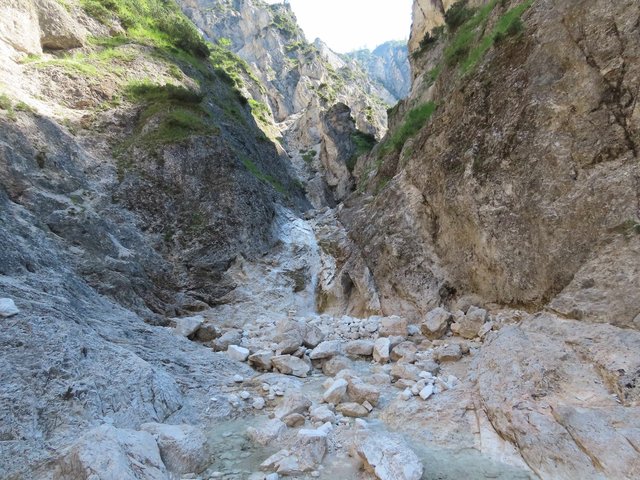 Wasserfall im Talschluss