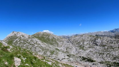 Wilde Berglandschaft