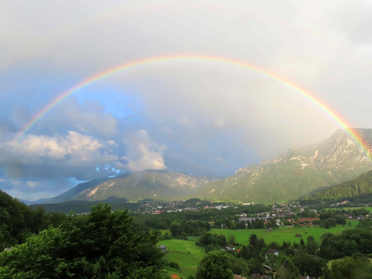 Regenbogen Untersberg