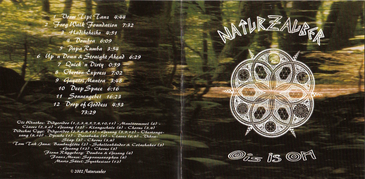 Booklet von Naturzauber - Ois is OM